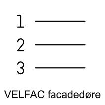 Brugervejledning - VELFAC facadedøre (træ/alu og træ)